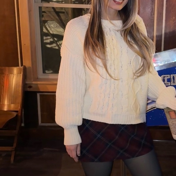 FP knitted cream sweater - Picture 6 of 7